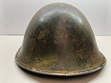 Load image into Gallery viewer, WW2 Canadian / British Army Mk3 Turtle Helmet Shell Original - The Militaria Shop