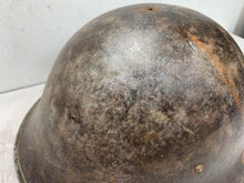 Load image into Gallery viewer, Original WW2 British / Canadian Army Mk3 Turtle Helmet - The Militaria Shop