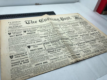 Load image into Gallery viewer, Original WW2 British Newspaper Channel Islands Occupation Jersey - December 1943 - The Militaria Shop