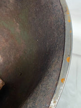 Load image into Gallery viewer, Original WW2 British / Canadian Army Mk3 Turtle Helmet - The Militaria Shop