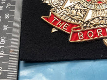 Load image into Gallery viewer, British Army Bullion Embroidered Blazer Badge - The Border Regiment - The Militaria Shop