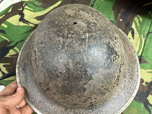 Load image into Gallery viewer, British Army Mk2 Brodie Helmet - Original WW2 - South African Manufactured - The Militaria Shop
