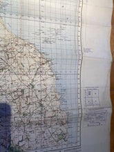 Load image into Gallery viewer, Large WW2 British Army - 1932 dated General Staff map of HOLY ISLAND. - The Militaria Shop