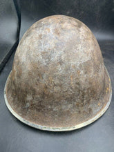Load image into Gallery viewer, Original WW2 British / Canadian Army Mk3 Turtle Helmet - The Militaria Shop