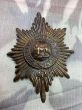 Load image into Gallery viewer, Original British Army Victorian - Royal Worcestershire Regiment Cross Belt Badge - The Militaria Shop