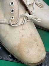 Load image into Gallery viewer, Original WW2 British Army Women's White Summer Shoes - ATS WAAF - Size 230s - The Militaria Shop
