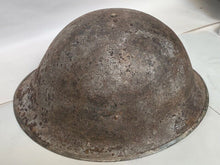 Load image into Gallery viewer, Original WW2 British / Canadian Army Mk3 Turtle Helmet - The Militaria Shop