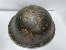 Load image into Gallery viewer, Original WW2 British / Canadian Army Mk3 Turtle Helmet - The Militaria Shop
