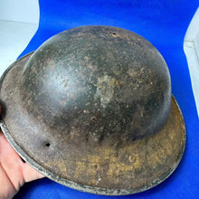 Load image into Gallery viewer, Original WW2 British Army Mk2 Combat Helmet Shell - South African Manufactured - The Militaria Shop