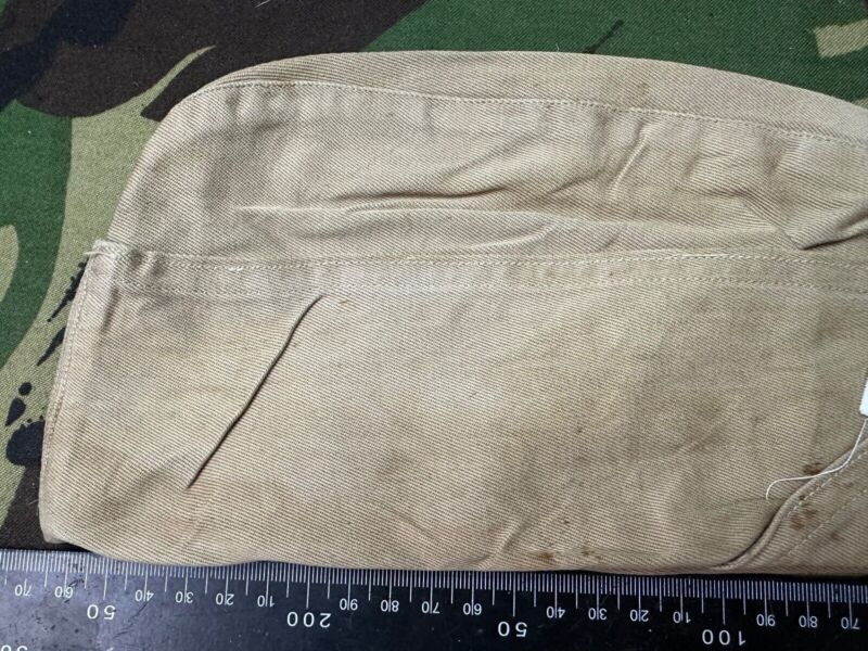 Original WW2 US Army Garrison Side Cap Hat - Old Stock - Combat Servicable - The Militaria Shop