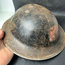 Load image into Gallery viewer, Original WW2 British Army Mk2 Combat Helmet Shell - South African Manufactured - The Militaria Shop