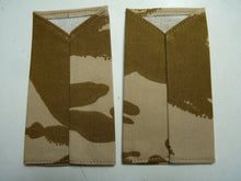 Charger l'image dans la galerie, QARANC Desert DPM Rank Slides / Epaulette Pair Genuine British Army - NEW - The Militaria Shop