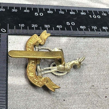 Load image into Gallery viewer, Original WW2 British Army Cap Badge - Royal Warwickshire Regiment - The Militaria Shop
