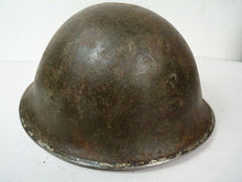 Load image into Gallery viewer, Original Mk3 Canadian / British Army WW2 Turtle Helmet High Rivet - The Militaria Shop