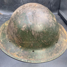 Load image into Gallery viewer, Original WW2 British Army Mk2 Combat Helmet Shell - South African Manufactured - The Militaria Shop