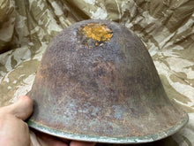 Load image into Gallery viewer, WW2 Mk3 High Rivet Turtle - British / Canadian Army Helmet - Nice Original - The Militaria Shop