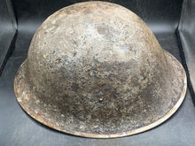 Load image into Gallery viewer, Original WW2 British / Canadian Army Mk3 Turtle Helmet - The Militaria Shop