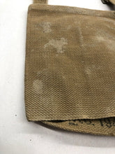 Load image into Gallery viewer, WW2 British Army 37 Pattern Webbing Water Bottle Carrier Harness - 1943 Dated - The Militaria Shop