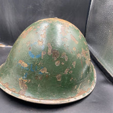 Load image into Gallery viewer, British / Canadian Army WW2 Mk3 Turtle Helmet - Complete with Liner - The Militaria Shop