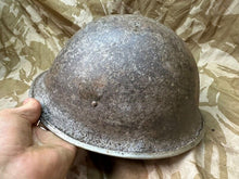 Charger l'image dans la galerie, WW2 Mk3 High Rivet Turtle - British / Canadian Army Helmet - Nice Original - The Militaria Shop