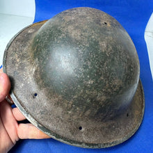Load image into Gallery viewer, Original WW2 British Army Mk2 Combat Helmet Shell - South African Manufactured - The Militaria Shop