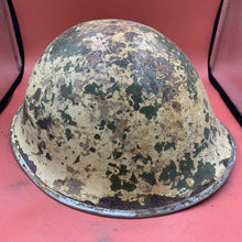 Charger l'image dans la galerie, Original British / Canadian Army WW2 Soldiers Military Combat Mk3 Turtle Helmet - The Militaria Shop
