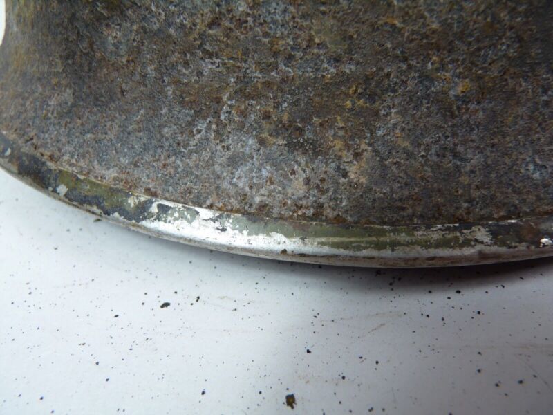 Original Mk3 Canadian / British Army WW2 Turtle Helmet High Rivet - The Militaria Shop