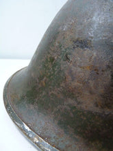 Load image into Gallery viewer, Mk3 Canadian / British Army Original WW2 Turtle Helmet High Rivet - The Militaria Shop
