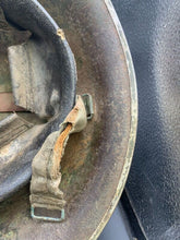 Load image into Gallery viewer, Original WW2 Canadian / British Army Mk3 High Rivet Turtle Helmet - The Militaria Shop
