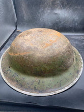 Load image into Gallery viewer, Original WW2 British / South African Mk2 Army Helmet & Liner - The Militaria Shop