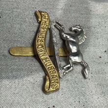 Load image into Gallery viewer, Original WW2 British Army Cap Badge - 3rd The King's Own Hussars - The Militaria Shop