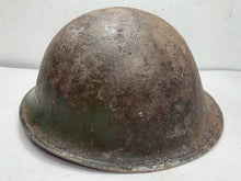 Charger l'image dans la galerie, Original WW2 British / Canadian Army Mk3 Turtle Helmet - The Militaria Shop