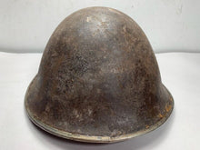 Load image into Gallery viewer, Original WW2 British / Canadian Army Mk3 Turtle Helmet - The Militaria Shop