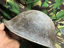 Charger l'image dans la galerie, Genuine British / Canadian Army Mark 3 Turtle Helmet - Original WW2 Helmet - The Militaria Shop