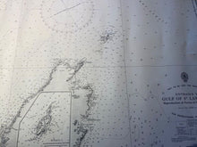 Load image into Gallery viewer, WW2 British 1952 Dated ADMIRALTY EDITION map of THE GULF OF ST. LAWRENCE. - The Militaria Shop