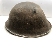 Load image into Gallery viewer, WW2 Canadian / British Army Mk3 Turtle Helmet Shell Original - The Militaria Shop