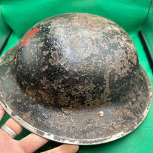 Load image into Gallery viewer, British Army Mk2 Brodie Helmet - Original WW2 - South African Manufactured - The Militaria Shop
