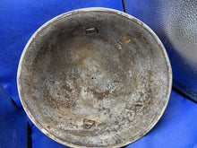 Load image into Gallery viewer, WW2 Canadian Army Mk3 Turtle Helmet - Original WW2 Helmet Shell - High Rivet - The Militaria Shop