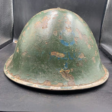 Load image into Gallery viewer, British / Canadian Army WW2 Mk3 Turtle Helmet - Complete with Liner - The Militaria Shop