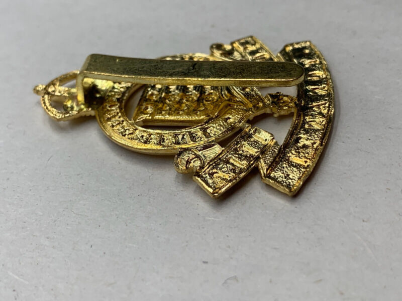 Original WW2 British Army Kings Crown Cap Badge - Royal Army Ordnance Corps - The Militaria Shop