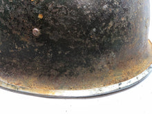 Load image into Gallery viewer, WW2 Canadian / British Army Mk3 Turtle Helmet Shell Original - The Militaria Shop