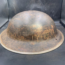 Load image into Gallery viewer, Original WW2 British Army Mk2 Combat Helmet Shell - South African Manufactured - The Militaria Shop