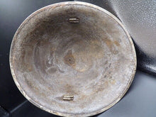 Load image into Gallery viewer, Mk3 Canadian / British Army Original WW2 Turtle Helmet High Rivet - The Militaria Shop