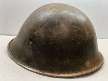 Load image into Gallery viewer, WW2 Canadian / British Army Mk3 Turtle Helmet Shell Original - The Militaria Shop