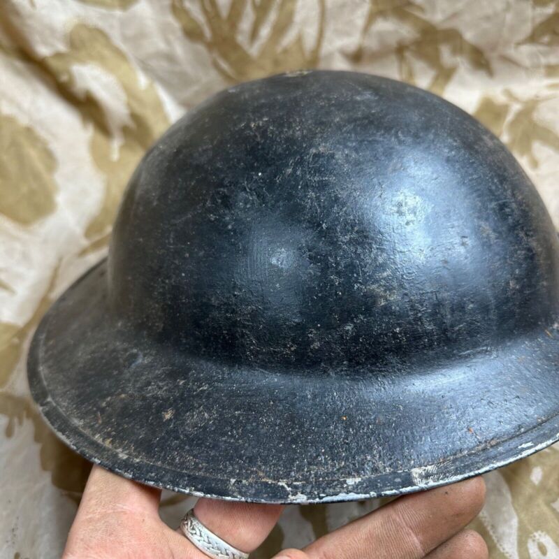 British Army Mk2 Brodie Helmet - Original WW2 - South African Manufactured - The Militaria Shop