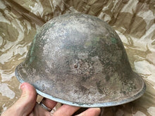 Lade das Bild in den Galerie-Viewer, WW2 Mk3 High Rivet Turtle - British / Canadian Army Helmet - Nice Original - The Militaria Shop