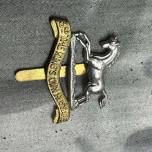 Load image into Gallery viewer, Original WW2 British Army Cap Badge - 3rd The King's Own Hussars - The Militaria Shop