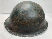 Load image into Gallery viewer, Original WW2 British / Canadian Army Mk3 Turtle Helmet - The Militaria Shop