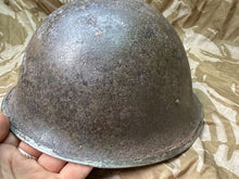 Charger l'image dans la galerie, WW2 Mk3 High Rivet Turtle - British / Canadian Army Helmet - Nice Original - The Militaria Shop