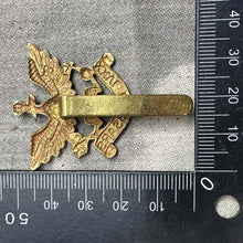 Load image into Gallery viewer, Original WW2 British Army Cap Badge - 26th Hussars - The Militaria Shop